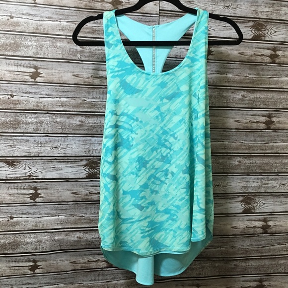 Calia Reversible Mesh Blue Active Tank Top Medium - Picture 4 of 8